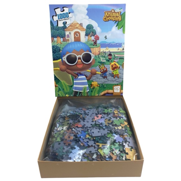 Animal Crossing Summer Fun 1000 Piece Puzzle - Picture 4 of 6